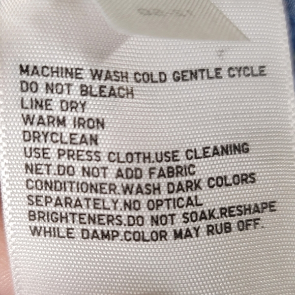 NWT Uniqlo Floral Blue Romper - Picture 6 of 7